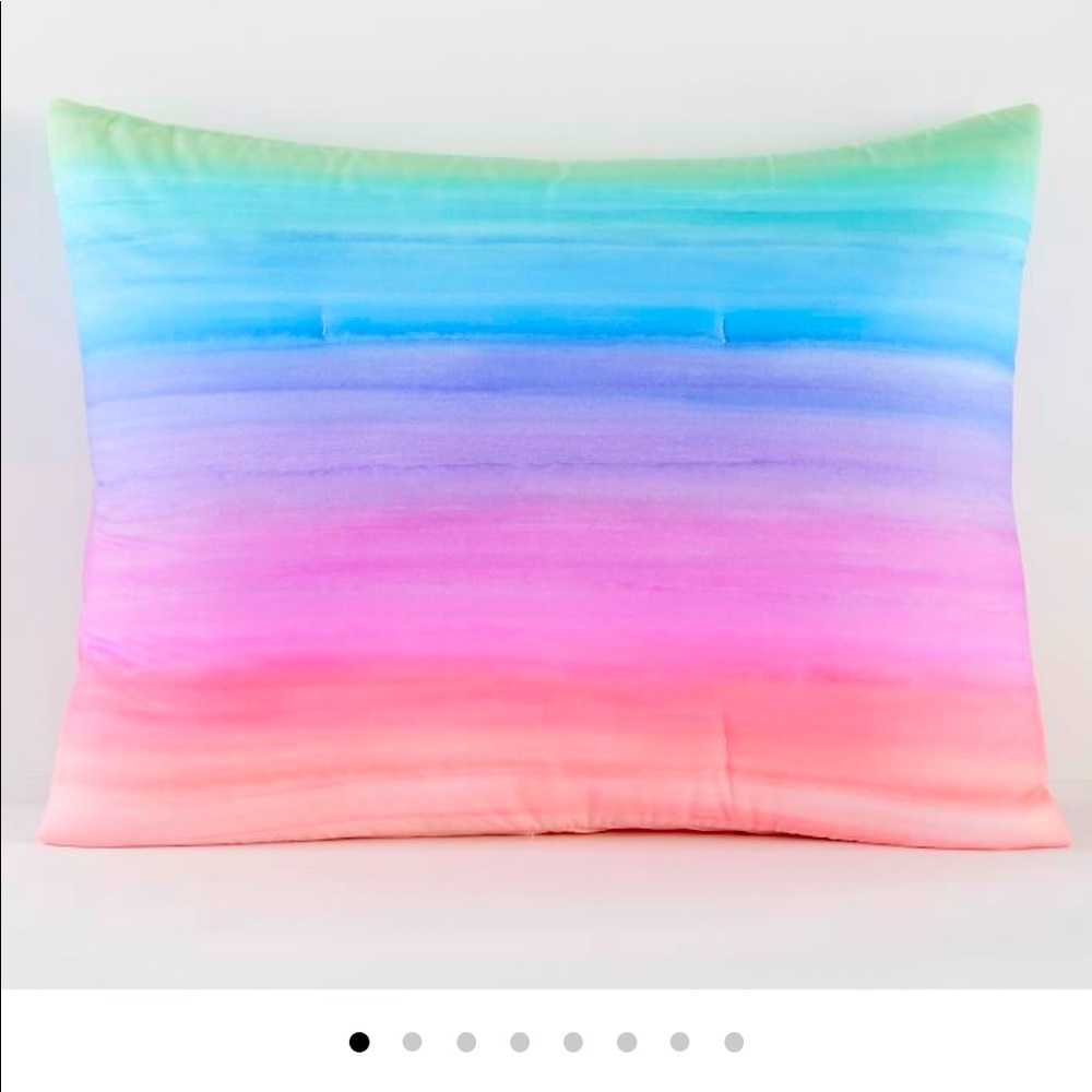 2 PB Teen Rainbow Shams